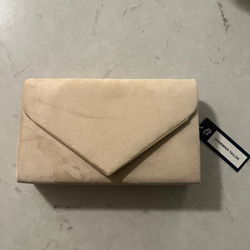 Cream Clutch Bag
